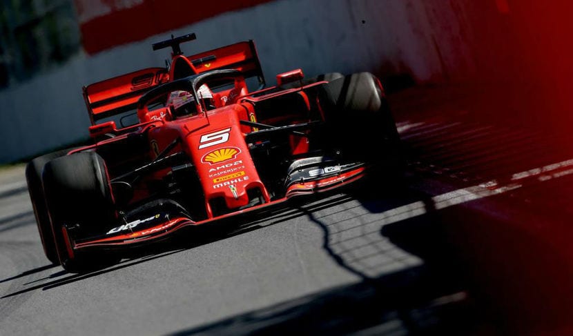 Vettel en Canadá 2019