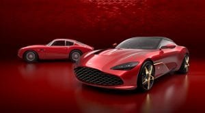 Aston Martin DBS GT Zagato frontal