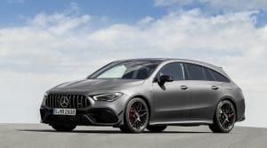 Mercedes-AMG CLA 45 Shooting Brake perfil delantero