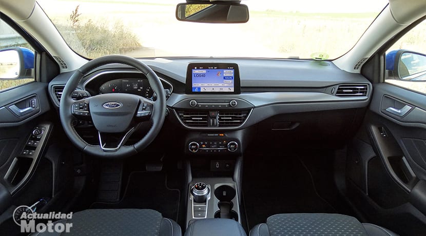 Prueba Ford Focus Sportbreak salpicadero