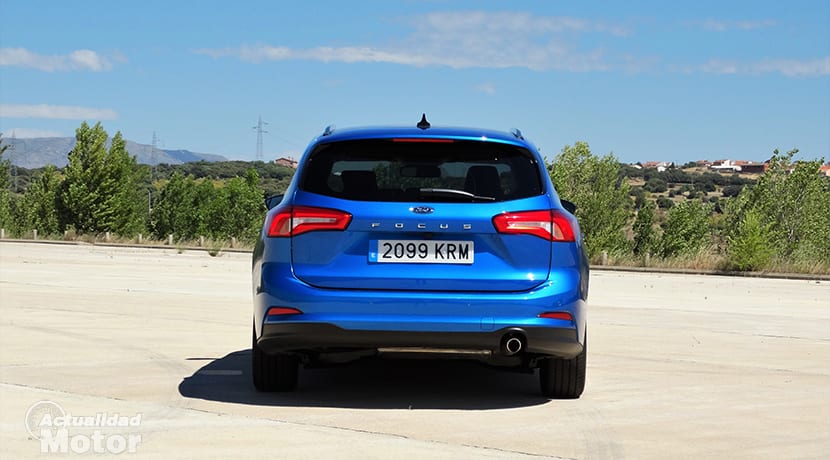 Prueba Ford Focus Sportbreak parte trasera