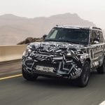 Land Rover Defender Red Cross International Test