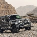 Land Rover Defender Red Cross International Test