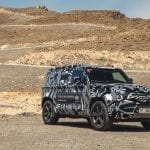 Land Rover Defender Red Cross International Test