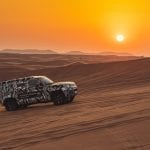 Land Rover Defender Red Cross International Test