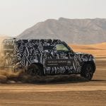 Land Rover Defender Red Cross International Test