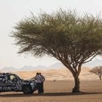 Land Rover Defender Red Cross International Test