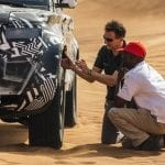 Land Rover Defender Red Cross International Test