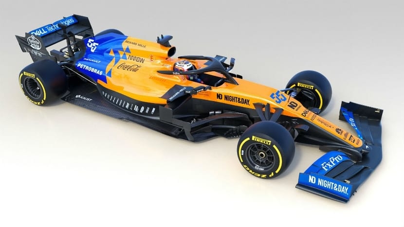 McLaren MCL34 nueva decoración Bélgica 2019