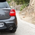 Prueba Suzuki Swift Sport esquina trasera