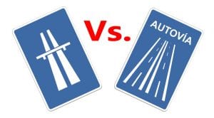 Diferencia entre autopista y autovía