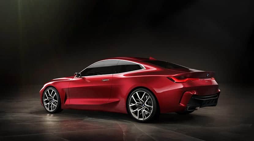 BMW 4 Concept perfil trasero