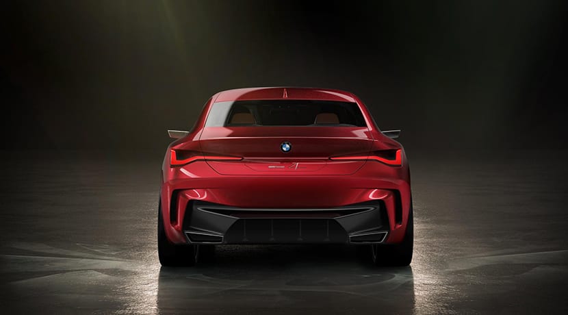 BMW 4 Concept trasera