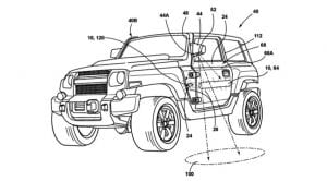 Ford Bronco Mirror Patent Front