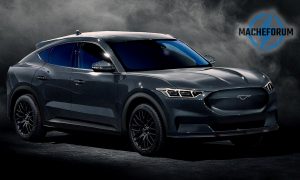 Ford Mustang Electric SUV - Ford Mach E grey render