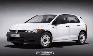 Volkswagen Golf Base render