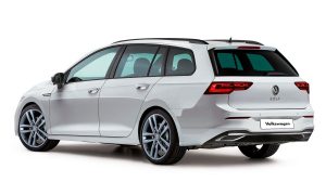 Volkswagen Golf MKVIII Variant rear render