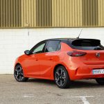 Opel Corsa perfil trasero