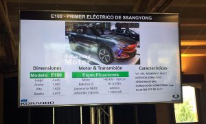 SsangYong E100 primer eléctrico confirmado