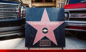 Chevrolet Suburban Star in Walk of Fame in Hollywood