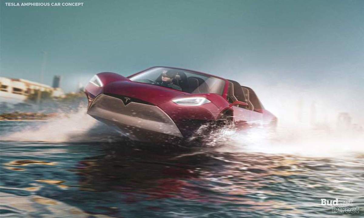 Tesla Amphibious car