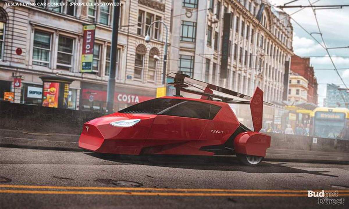 Tesla Flying car