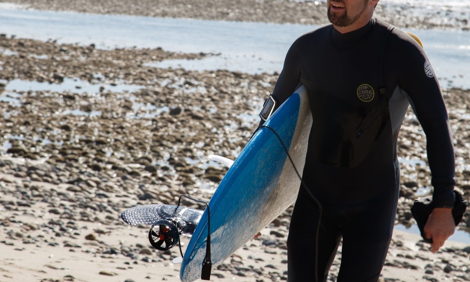 Tabla de surf eléctrica ligera