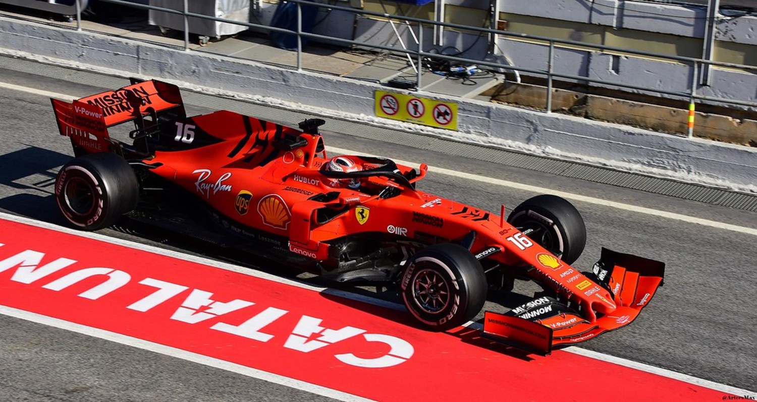 Ferrari de Leclerc