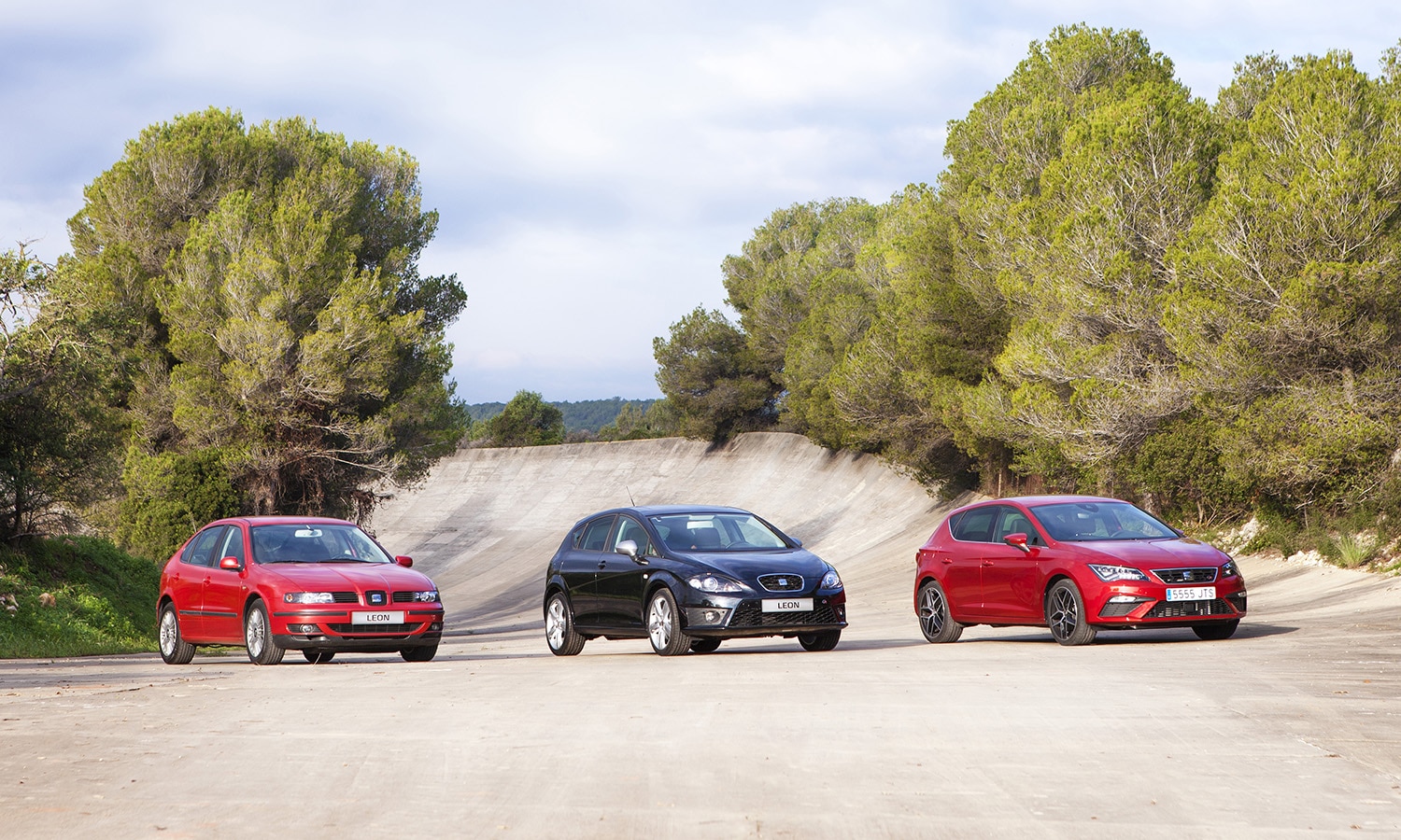 Las tres primeras generaciones del Seat León