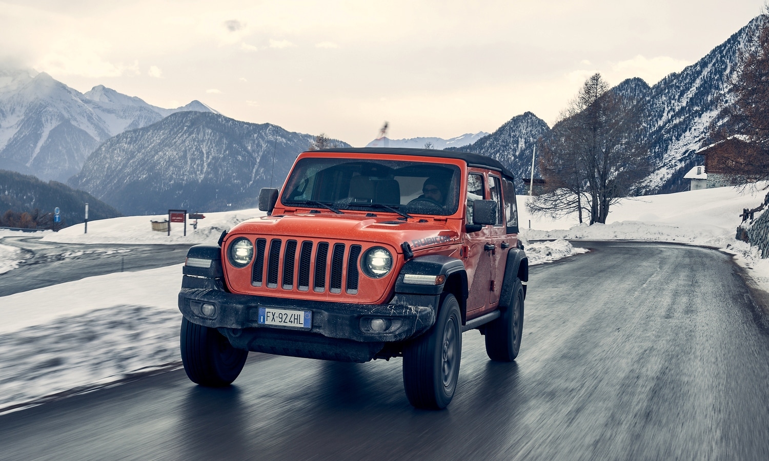 Jeep Wrangler -talvikokemus