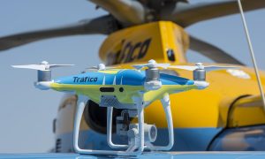 Dron y helicóptero Pegasus de la DGT