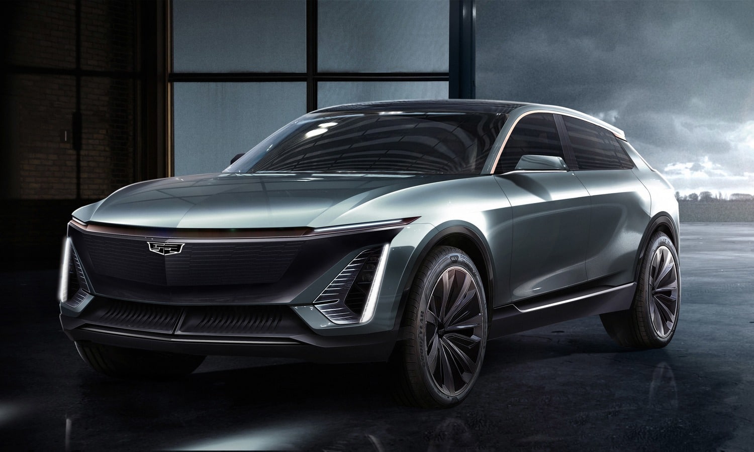 Cadillac EV side