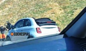 Fiat 500e C photo spy