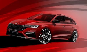 Skoda Octavia RS iV Combi boceto