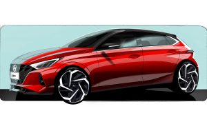 Teaser parte delantera del Hyundai i20