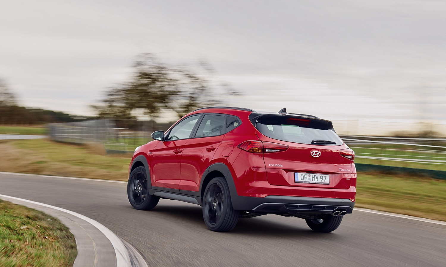 Hyundai Tucson N Line trasera