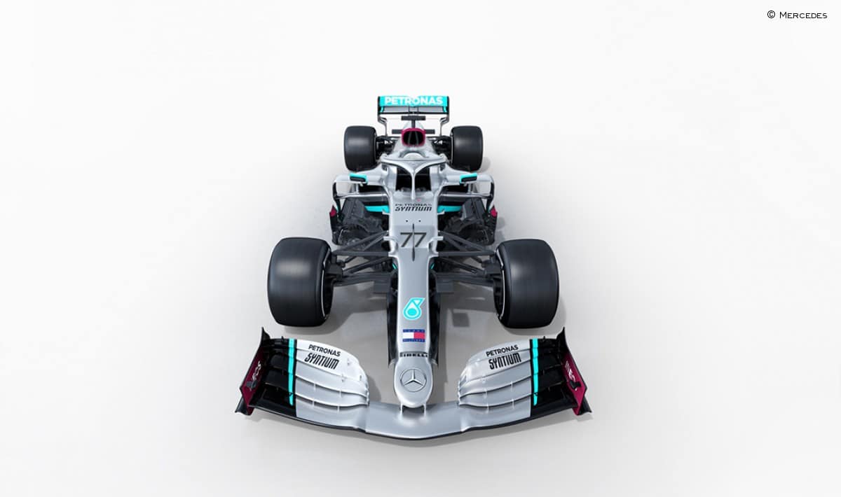 Frontal de Mercedes W11