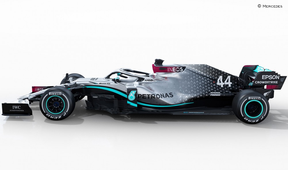 Mercedes W11 lateral