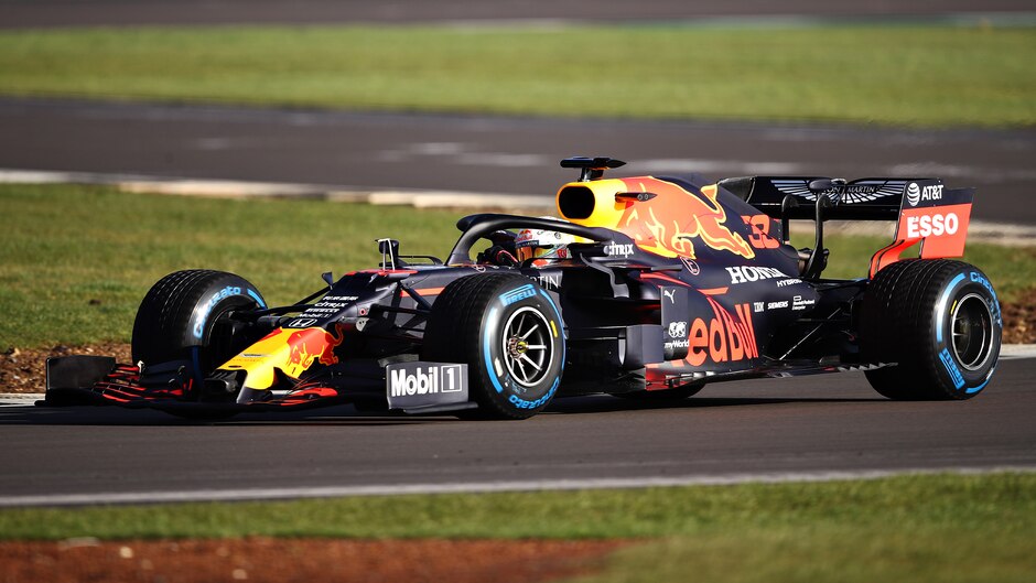 Red Bull RB16 lateral