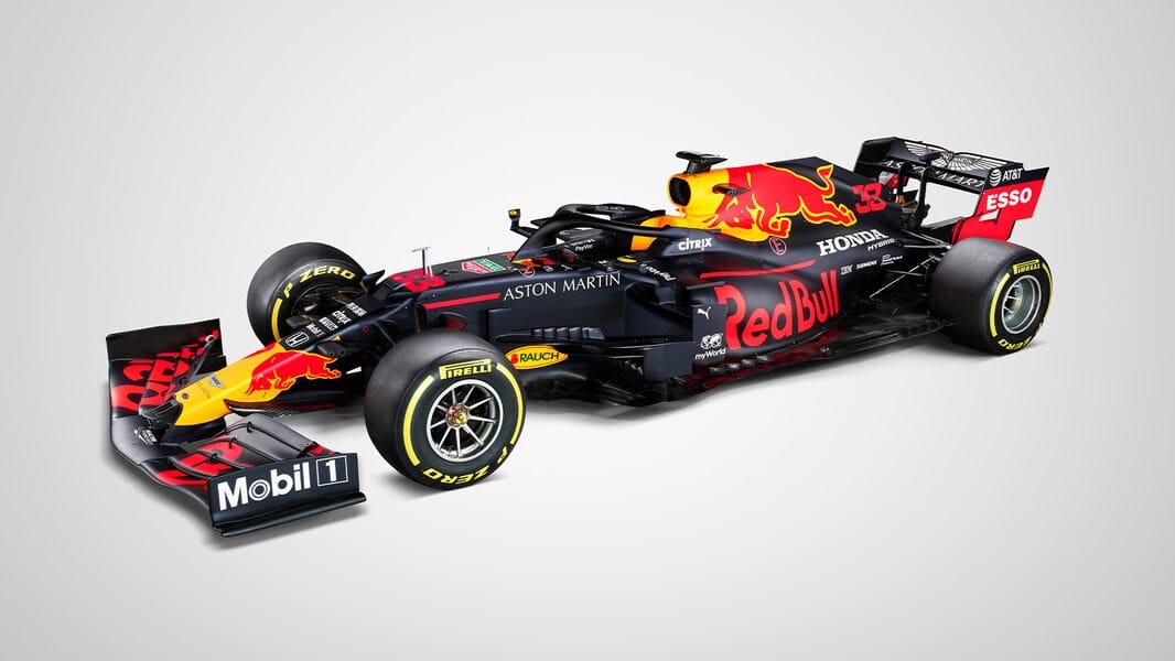 Red Bull RB16 lateral