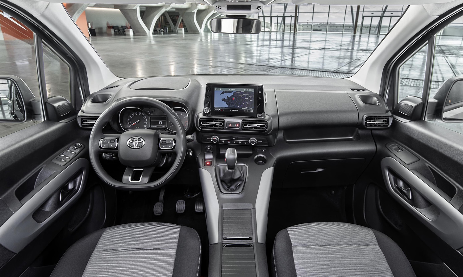 Interior del Toyota Proace City