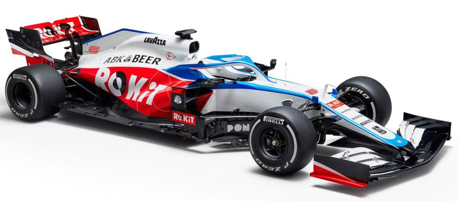 Williams FW43 frontal lateral