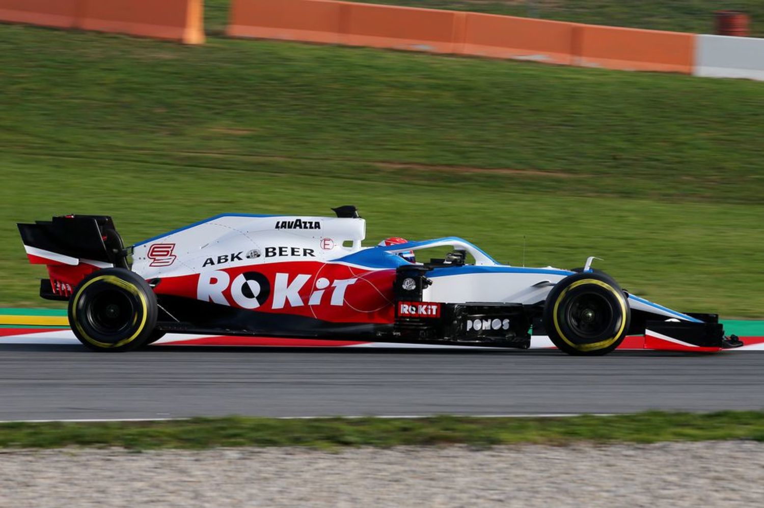 Williams FW43 lateral