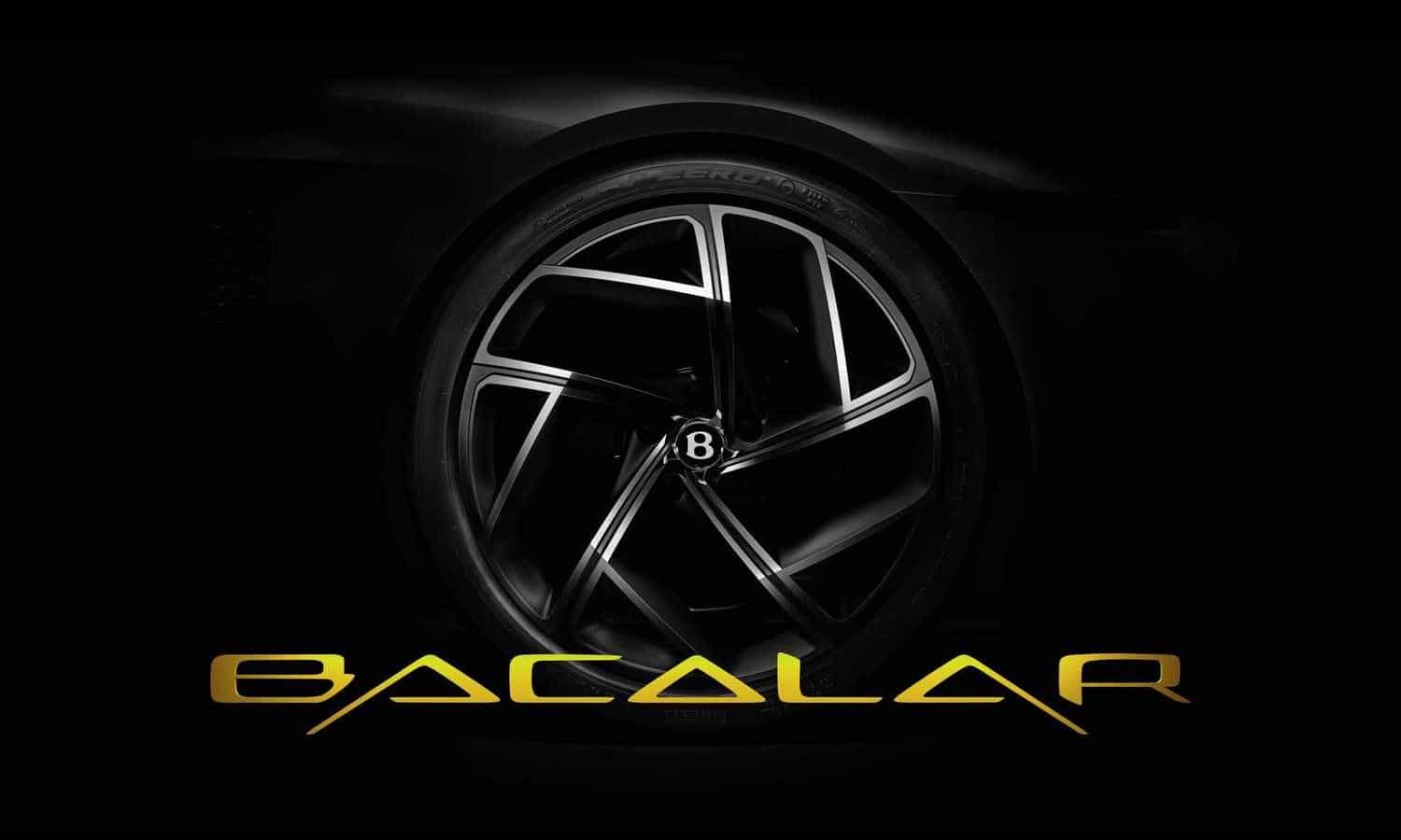 Bentley Mulliner Bacalar-Teaser