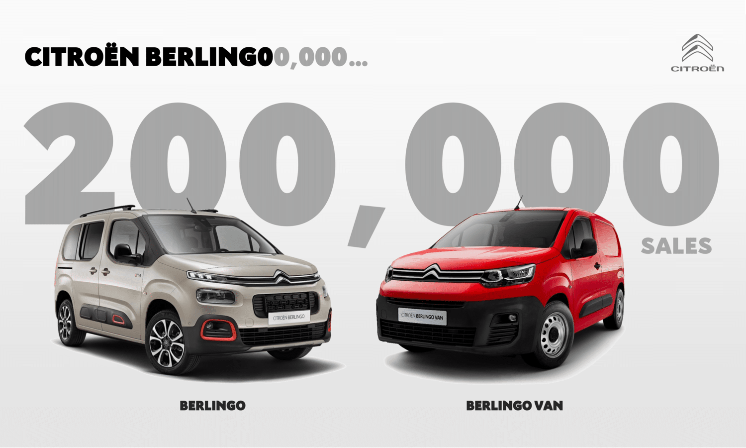 Citroën Berlingo - Citroën Berlingo Van 200.000 unidades