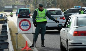Control de Fronteras Caya - Estado de alarma - Coronavirus - Covid-19