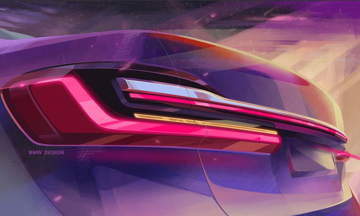 The new BMW Serie 7 eléctric teaser