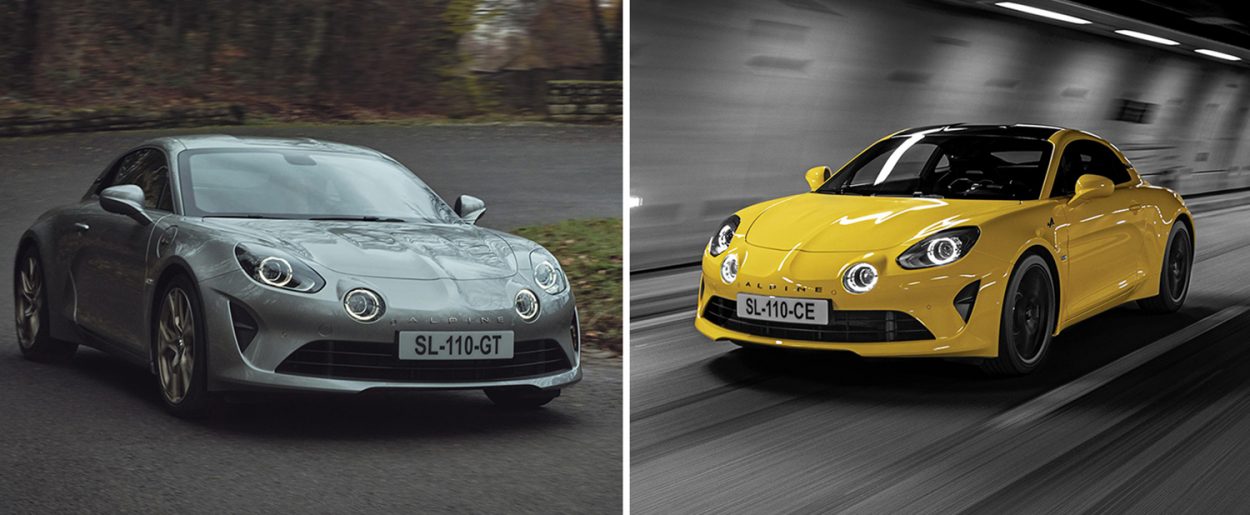 Alpine A110 Legende GT y Alpine A110 Color Edition 2020