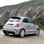 Abarth 595 perfil trasero