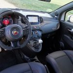 Abarth 595 interior deportivo